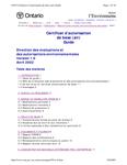 Certificat d'autorisation de base (air)[ressource électronique] : guide [2002]