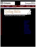 Cycling skills : cycling safety for teen and adult cyclists [2004]