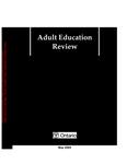 Adult education review : a discussion paper [2004]