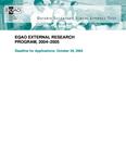 EQAO external research program, 2004-2005