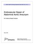 Endovascular repair of abdominal aortic aneurysm : an evidence-based analysis [2002]