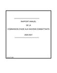 Rapport annuel de la Commission d'aide aux anciens combattants. 2020 - 2021